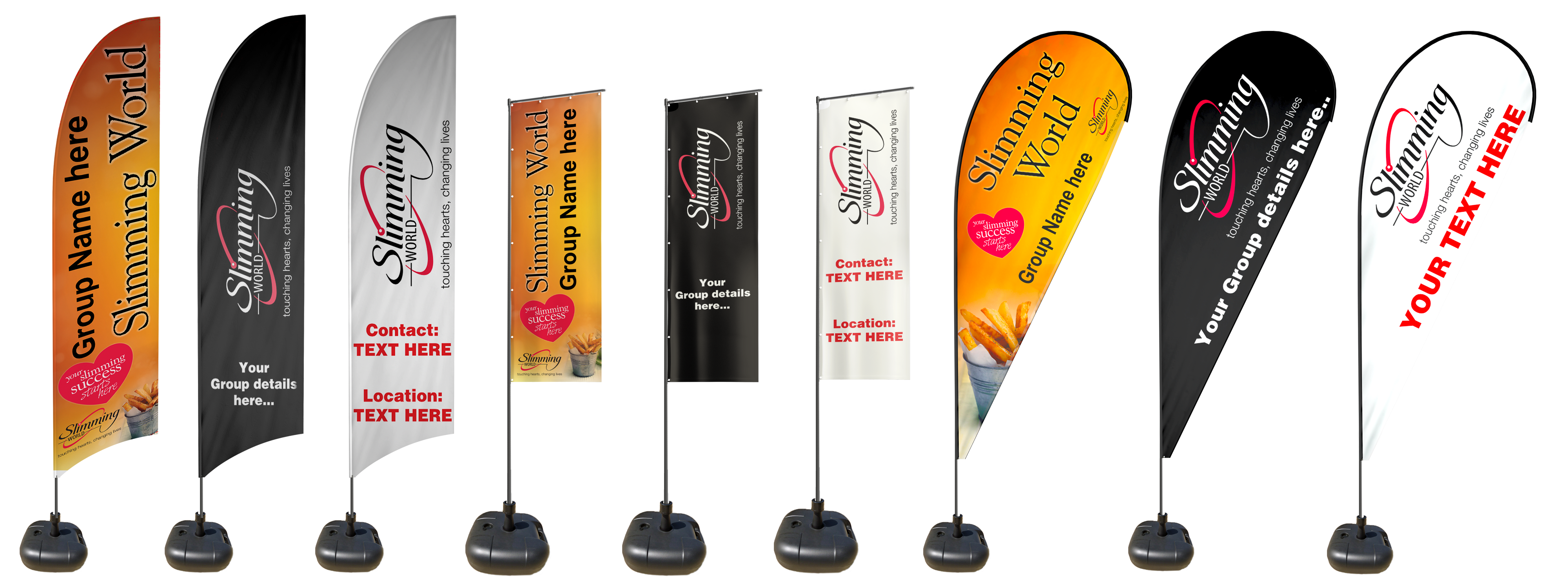 Custom Slimming World Flags
