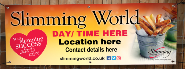 Custom Slimming World Banners