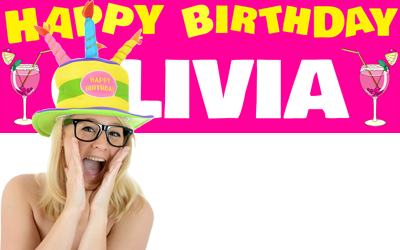 Adult Birthday Banners