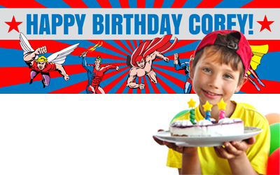 Children's Birthday Banners