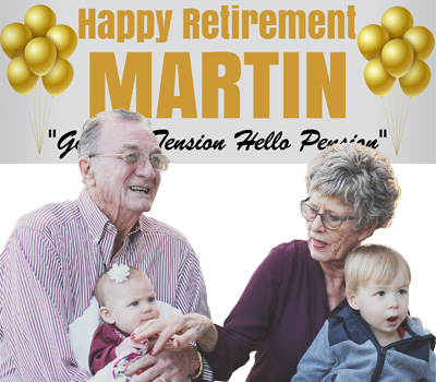 Retirement Banners