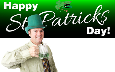 St Patrick's Day Banners