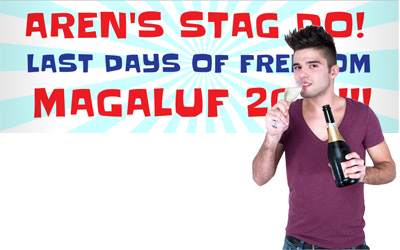 Stag Party Banners
