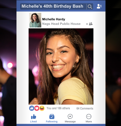 Custom Social Media Selfie Frames