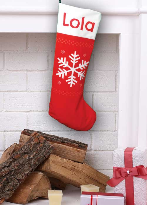 Snowflake Stocking