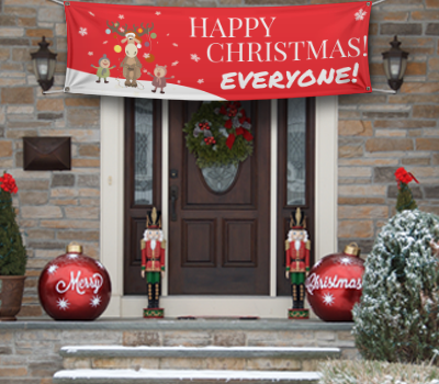 Custom Christmas Banners