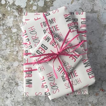 Best Friend Gift Wrap