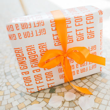 Ginger Gift Wrap